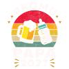 Promoted Daddy-to-be 2027 Man Pregnancy Announcement