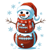 Basketball Snowman Stack