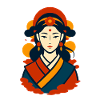 Empress Style Orange Red