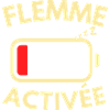 Flemme Activée Niveau Batterie Basse
