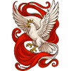 Drapeau épique de l’aigle polonais, cadeau