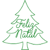 Feliz Natal Christmas Tree Christmas Design