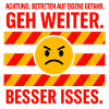 Attention: Go on better isses gag