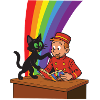 Franky & Meeko - reading