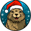 Santa Claus Groundhog