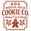 North Pole Cookie Co Cookie Logo