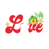 Ukulélé hawaïen Ukulélé Ukulélé Girl Peace