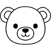 Teddy Bear Face