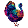 Dinde Poules Oiseaux Dinde