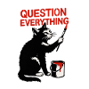 Questioning Everything: Cat Art