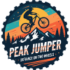 Peak Jumper Mountainbike-Abzeichen