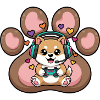 Dog Gamer Paw Hero Gaming Dog