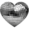 DISCO BALL LOVE #1 - peace & love