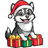 Husky Dog Christmas Gifts