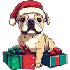 Bulldog Dog Christmas Gifts