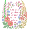 Pastel Garden Dream in Colour
