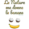 Lanature me donne la banane