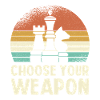 Chess Weapon Retro Print