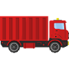 Cargo delivery truck