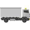 Cargo delivery truck