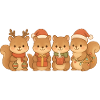 Squirrel Kids Boys Girls Cute Weihn