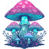 Ätherische Neonpilze