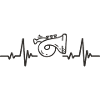 Trumpet, Brass, Music, Instrument, Rhythm, Heart