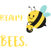 Fan de dessins animés Abeilles Mignonnes