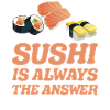 Sushi er alltid den perfekte sushi-gaveideen.