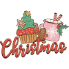 Weihnachts Cupcake Motiv