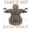 Take It Out Motorcycles Skull