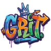 Grit Graffiti Motivation