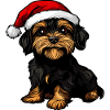Dog Santa Claus