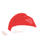 Musical Christmas Hat with Music Notes