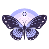 Papillon Lilas mignon