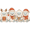 Yétis Enfants Garçons Filles Noël Yétis