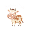 Moody Cow – Annoyed, but sweet