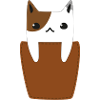 Chest pocket with cat