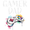 Gamer Dad Controller Kunst