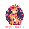 Big Sister Giraffe Sibling