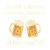 Bayrischer Bier Spruch