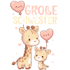 Big Sister Giraffe Sibling