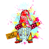 CHEF WICHTEL Dab Graffiti Männlich Xmas