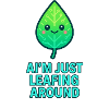 I'm just leafing around – Blattdesign