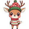Deer Christmas Xmas