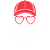 Lion XO Hearts Cap