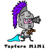 Tapfere Mimi – Cartoon Ritter mit Teddy