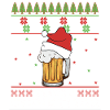 Frohe Weihnachtsbier, hässlicher Pullover – Geschenk