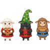 Moutons Joyeux Noël