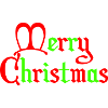 Merry Christmas Gothic Script